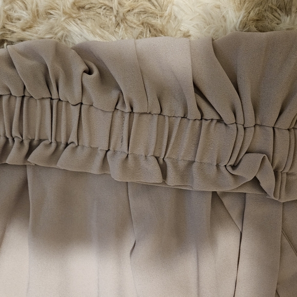 Temt Taupe Wide-legged Trousers - Picture 5 of 12